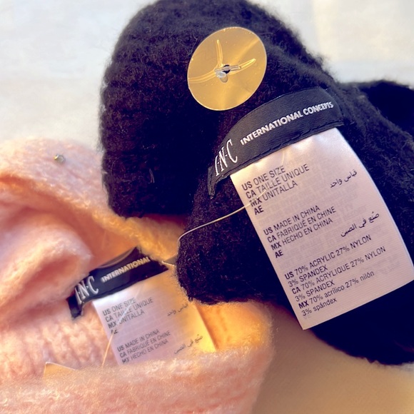 SET OF 2~I.N.C INTERNATIONAL CONCEPTS~ KNIT-TWIST HEADBANDS W/RHINESTONES~NWT - Picture 6 of 7